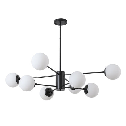 Magic Home 8 - Light Sputnik Modern Linear Chandelier Ceiling Mount