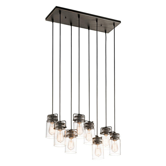 Kichler Lighting - Eight Light Linear Chandelier - Chandelier Linear (Double) -