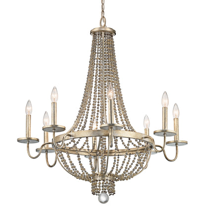 Kichler 43812 Birkdale 30.5" 8 Light Chandelier - Gold