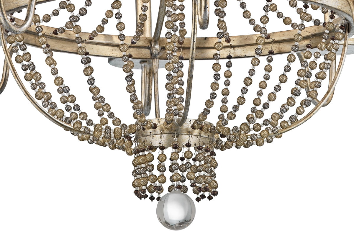 Kichler 43812 Birkdale 30.5" 8 Light Chandelier - Gold